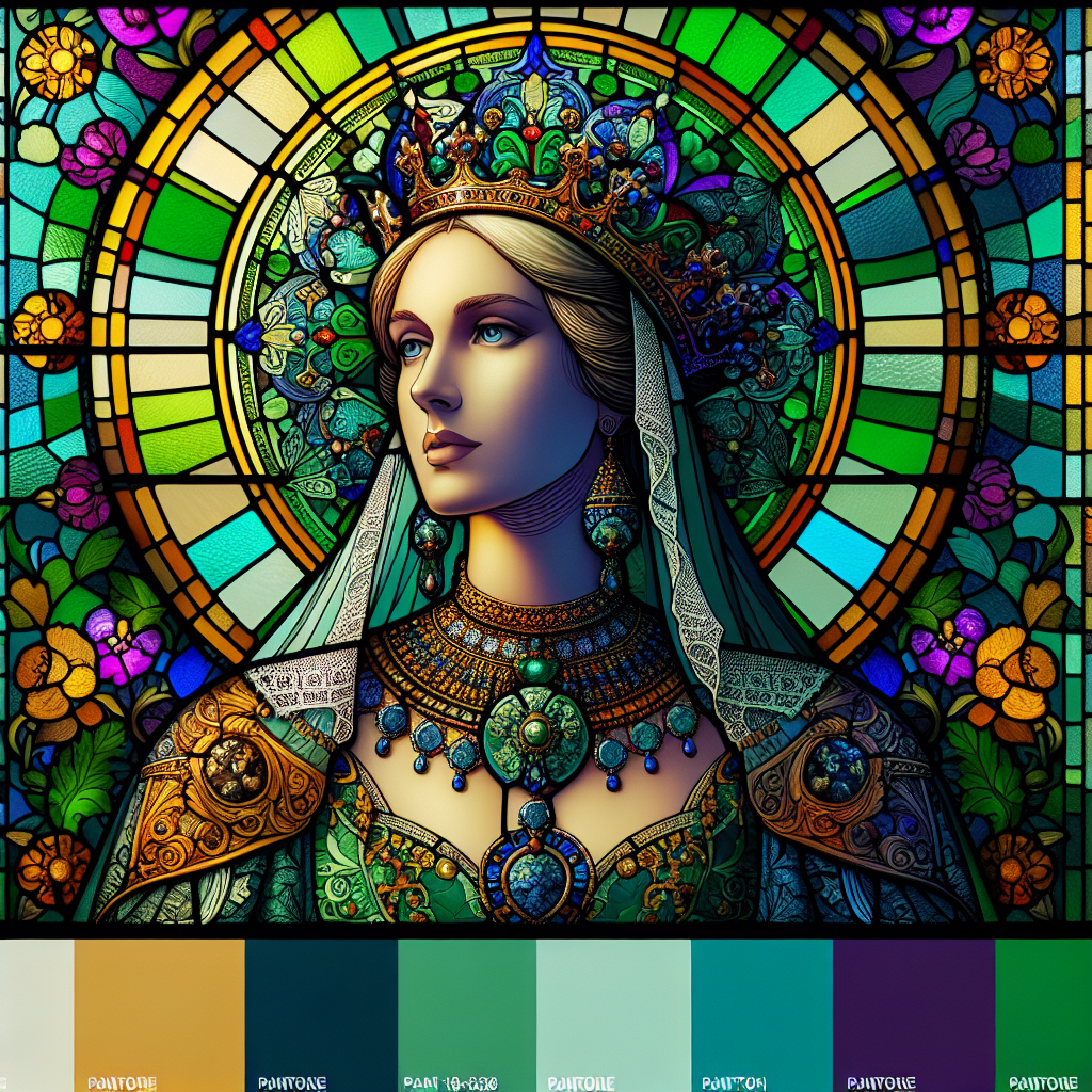Stained Glass Portrait